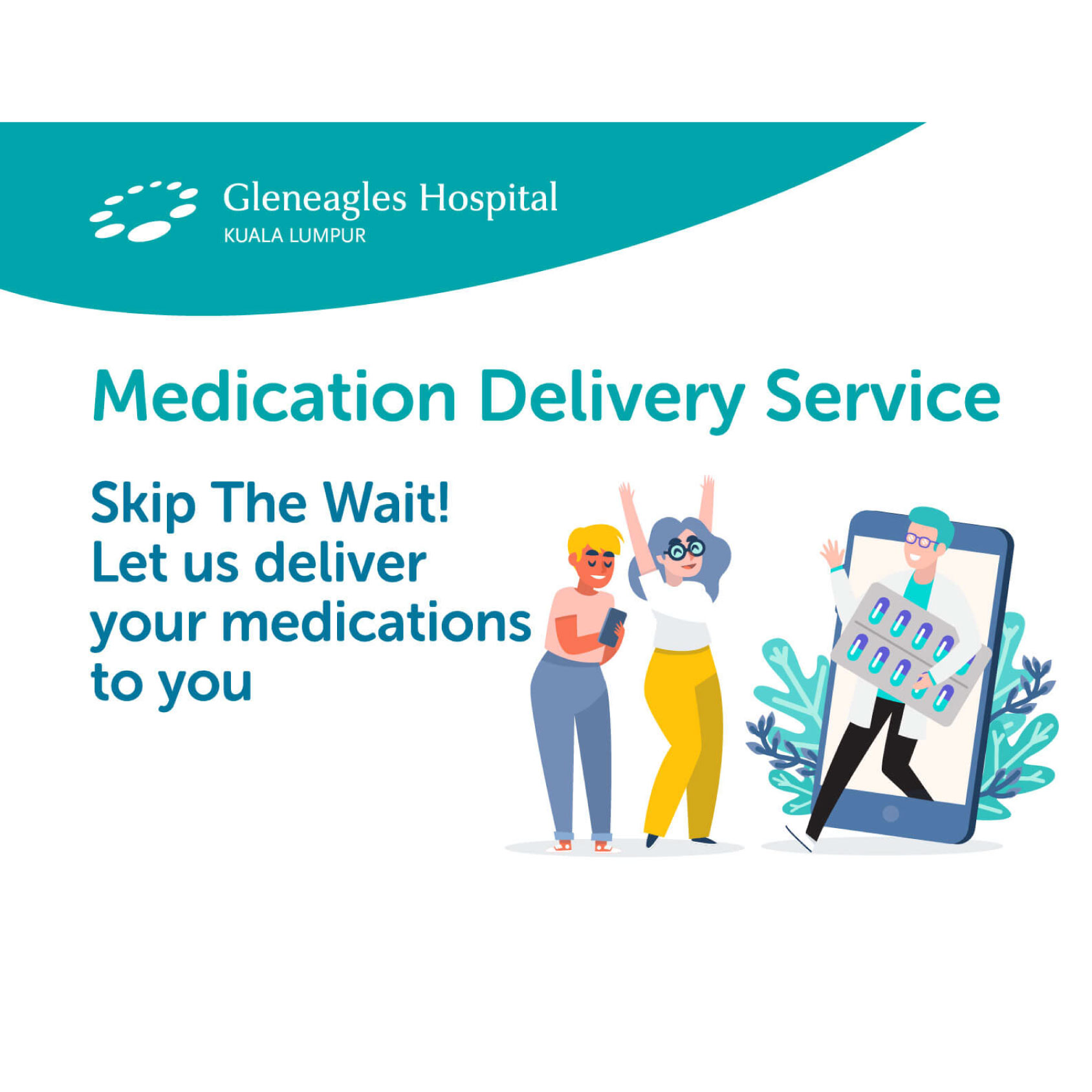 Gleneagles KL Medication Delivery Service