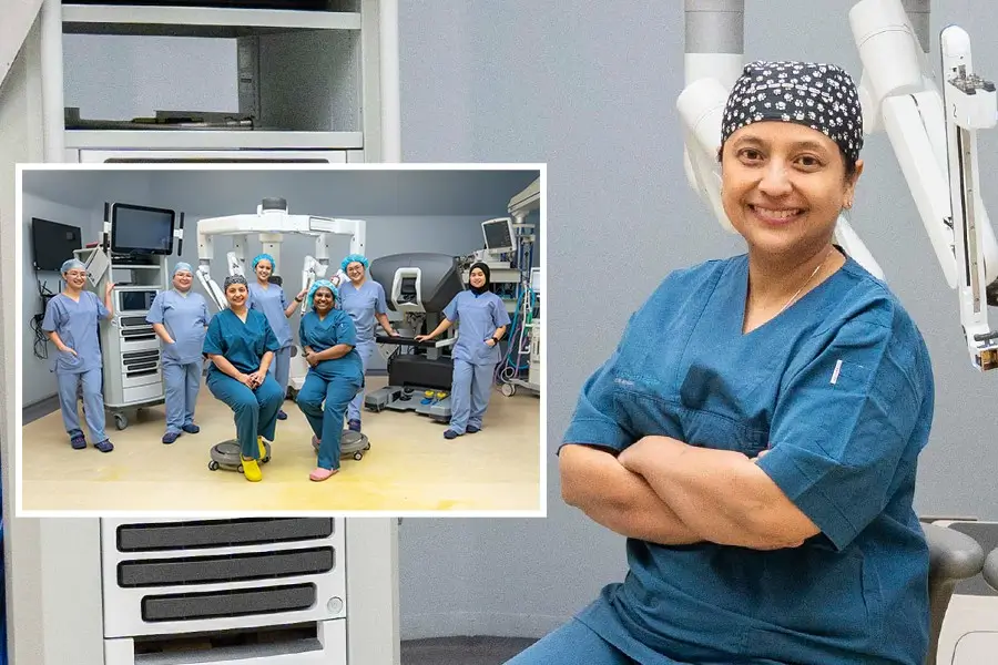 First  Da Vinci Robotic Assisted Gynaecological Surgery in Sabah 2