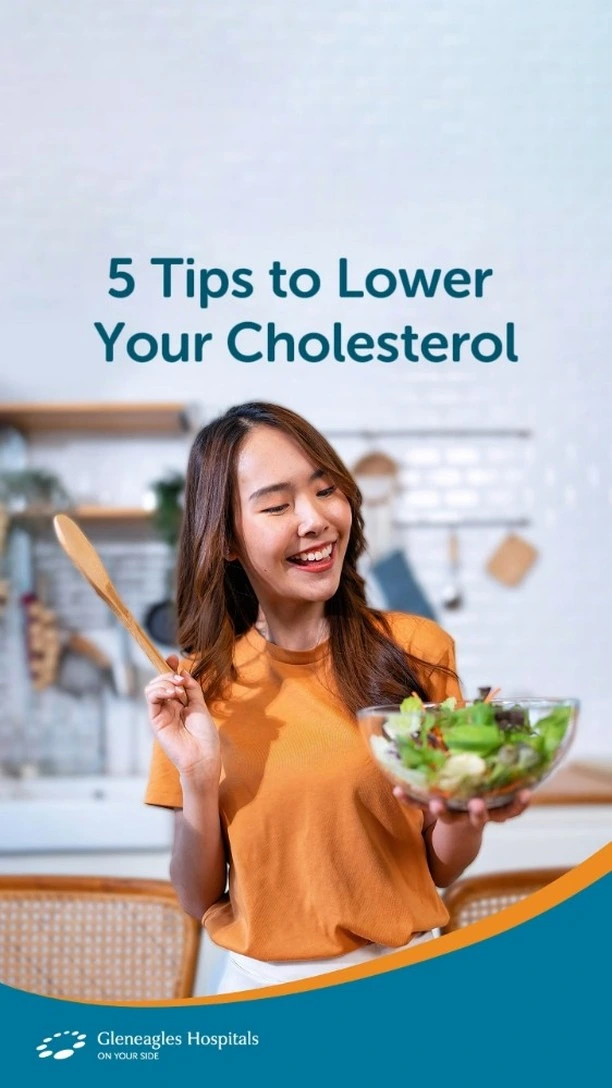 5 Tips To Lower Your Cholesterol