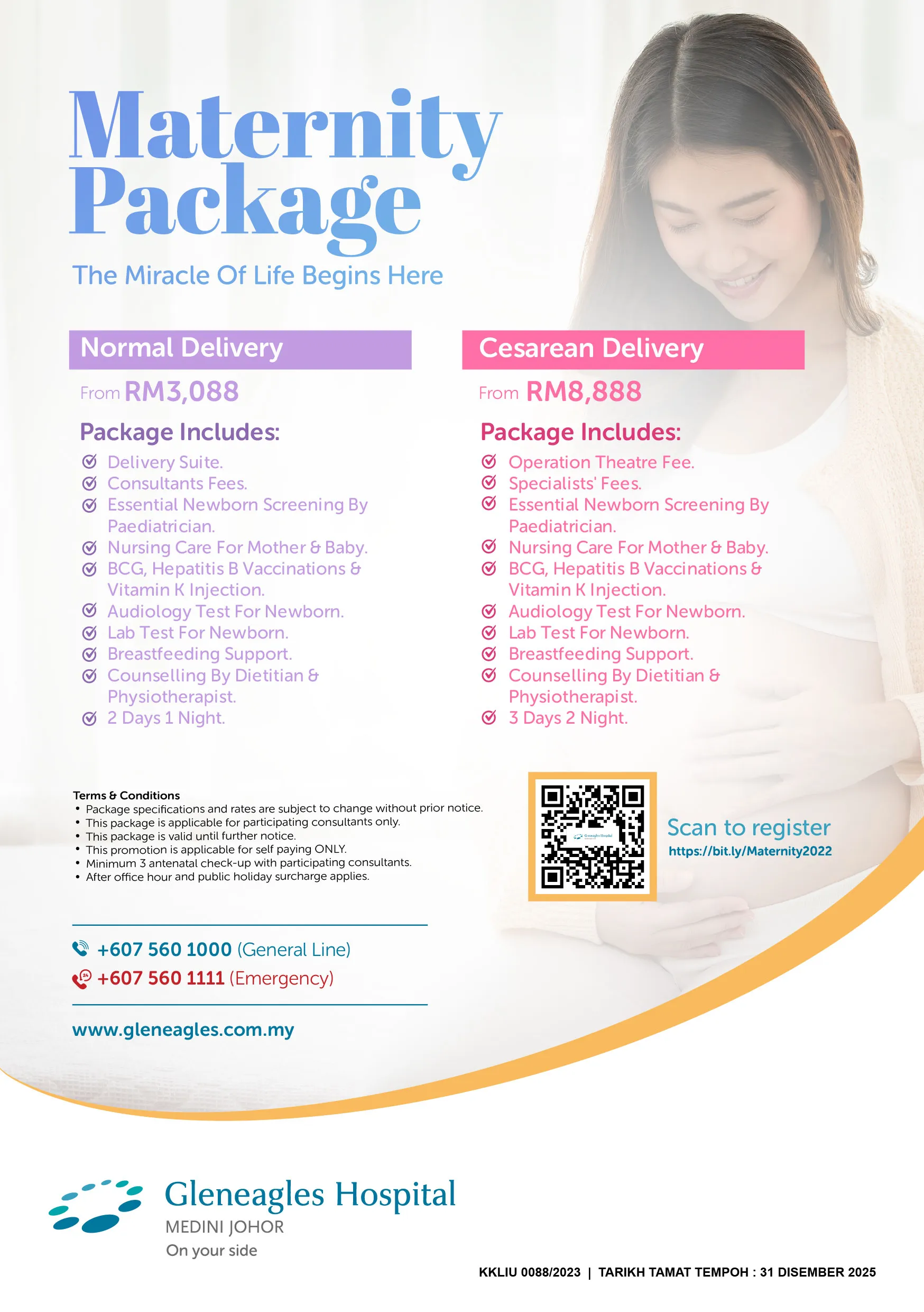 GHMJ Maternity Package Details