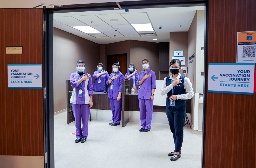 Gleneagles Medini Helps Build Herd Immunity