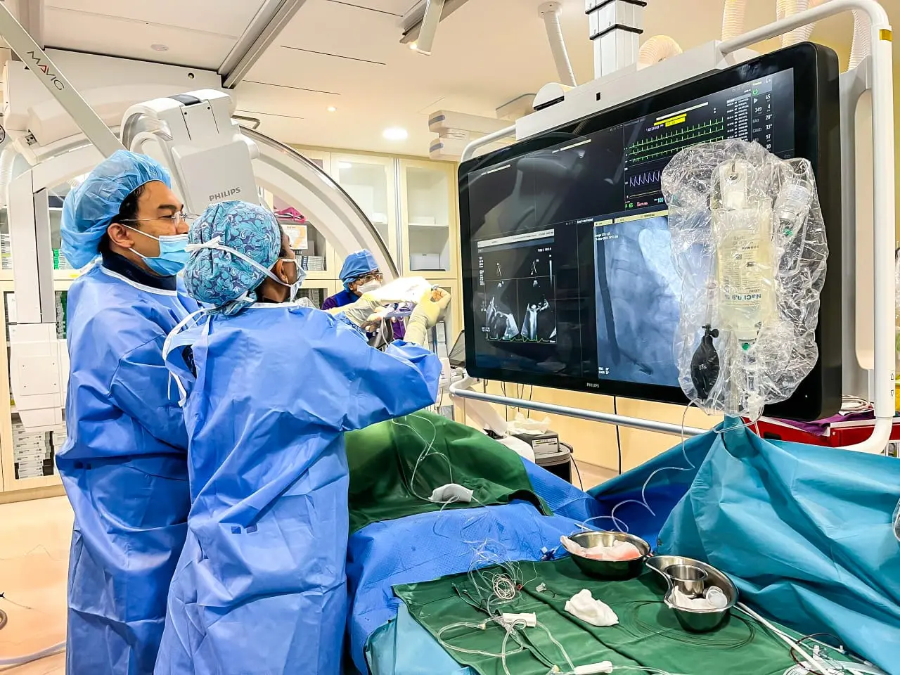 mitral clip procedure